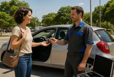 Profissional utilizando ferramentas para abrir carro em Sumaré.